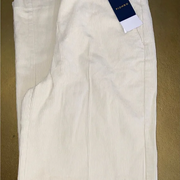 Piombo Cream Corduroy Trousers - NWT - Picture 3 of 8